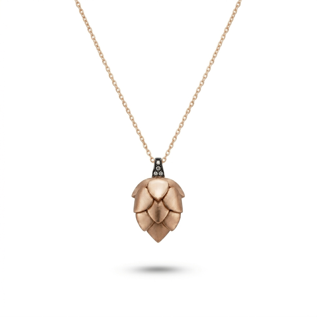 Mini Artichoke Pendant - Jahel Joaillier