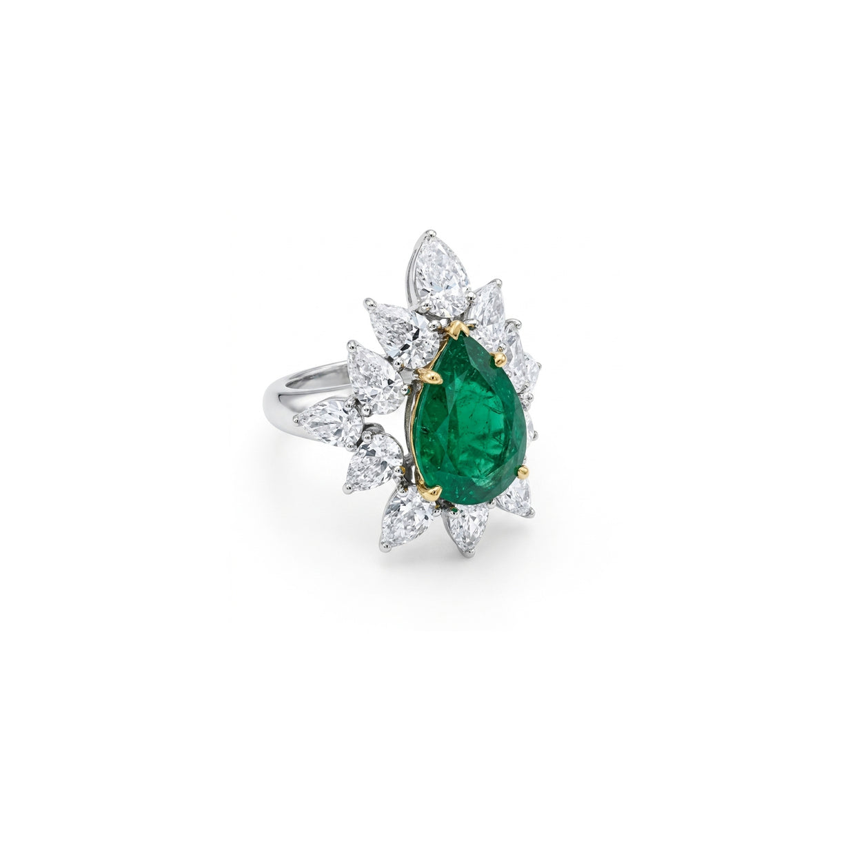 Royal Pear Ring - Jahel Joaillier