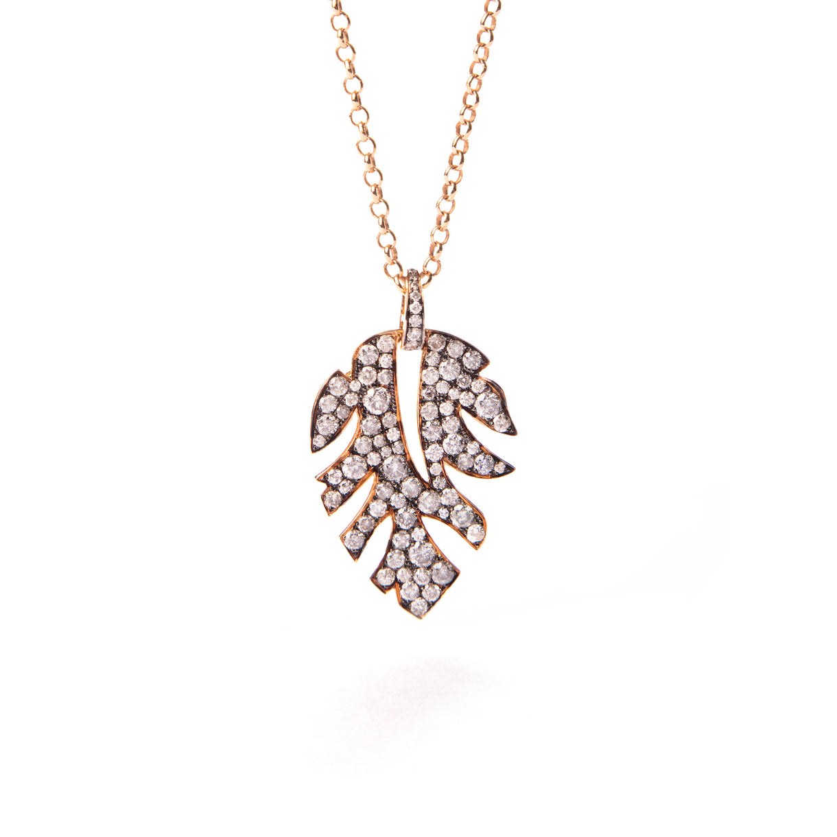 Leaf Pendant - Jahel Joaillier