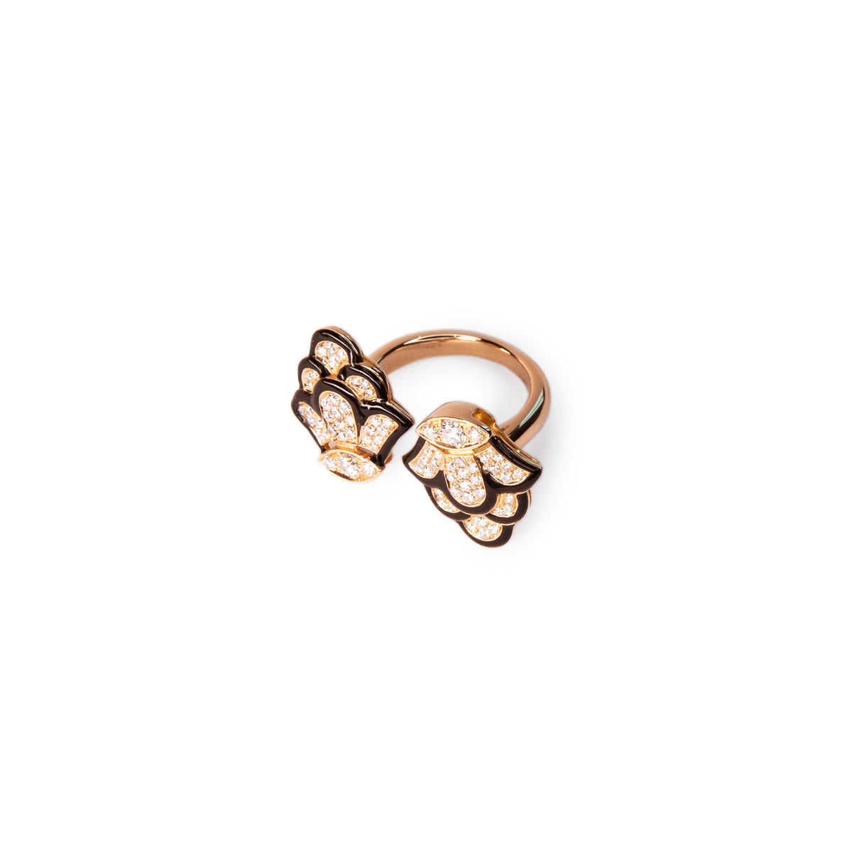 Fleur De Lys Art Deco Ring - Jahel Joaillier