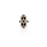 Shield Art Deco Ring - Jahel Joaillier