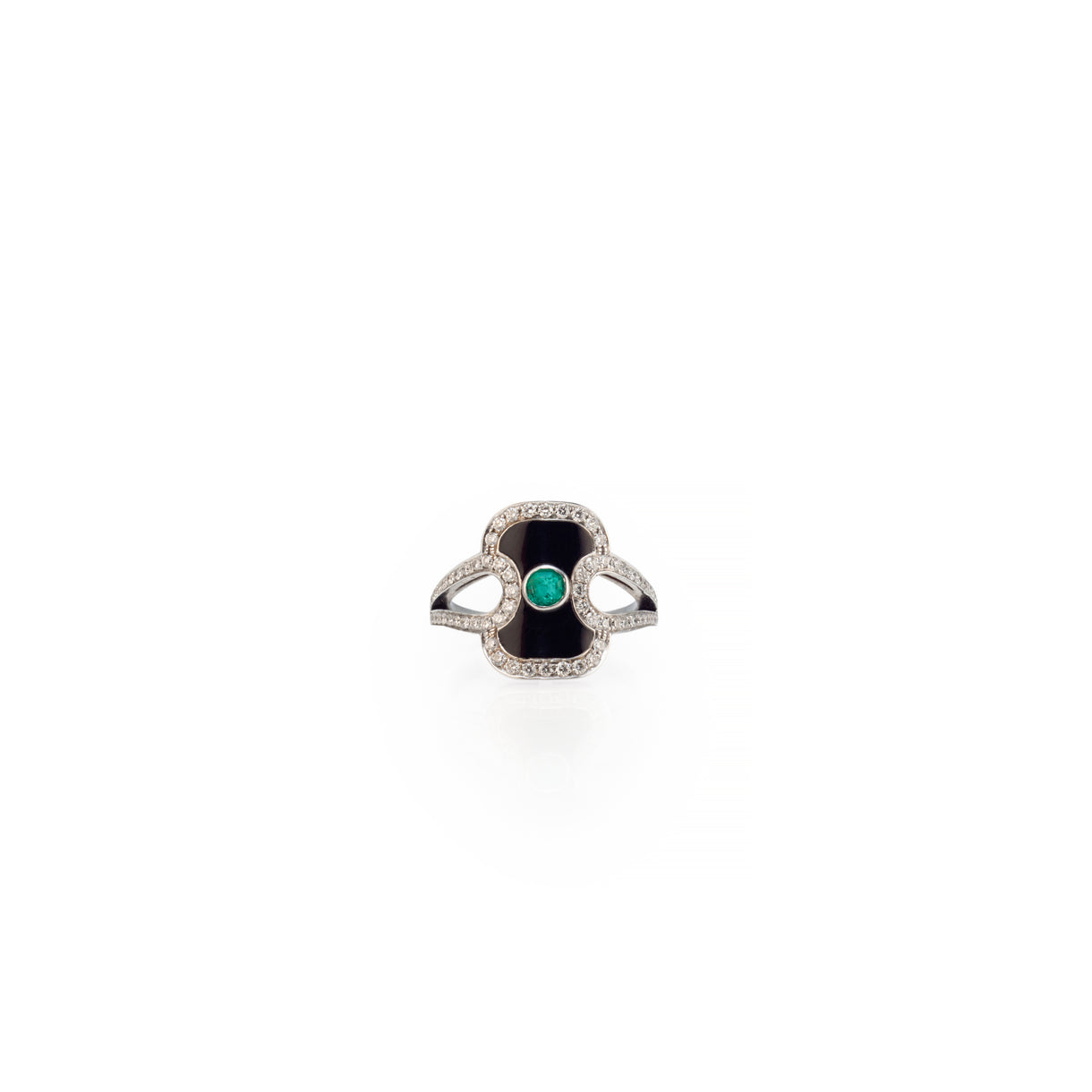 Pinky Shield Art Deco Ring - Jahel Joaillier
