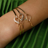 J Rigid LockBracelet - Jahel Joaillier