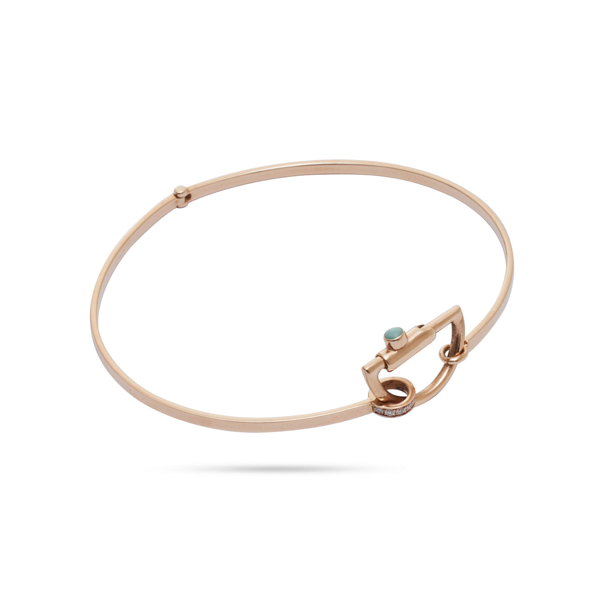 J Rigid LockBracelet - Jahel Joaillier