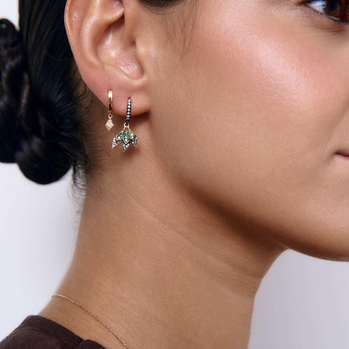 Trio Capsule Earring - Jahel Joaillier
