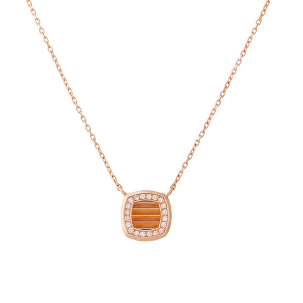 Edgy Striée Necklace - Jahel Joaillier