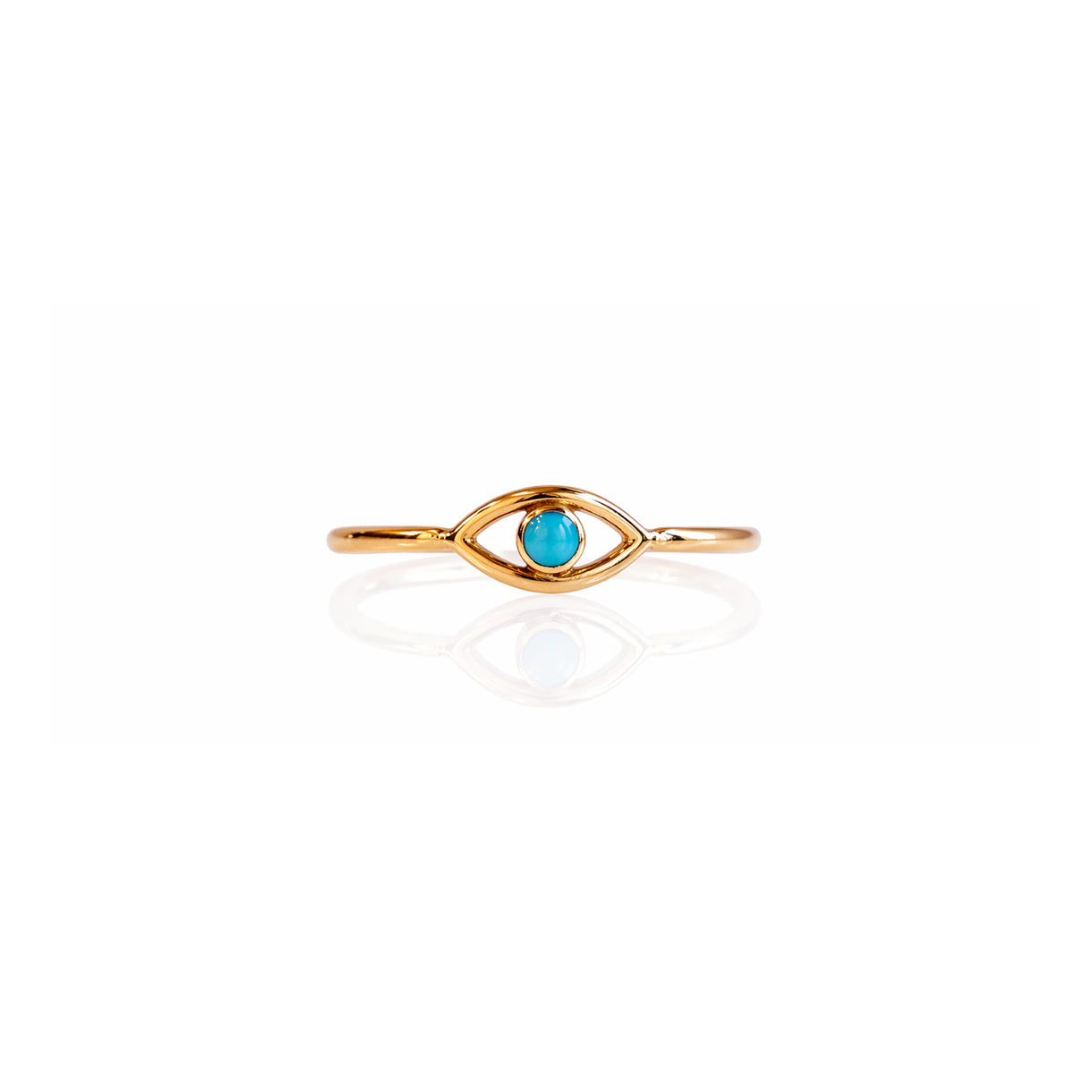 Blue Eye Wire Ring - Jahel Joaillier