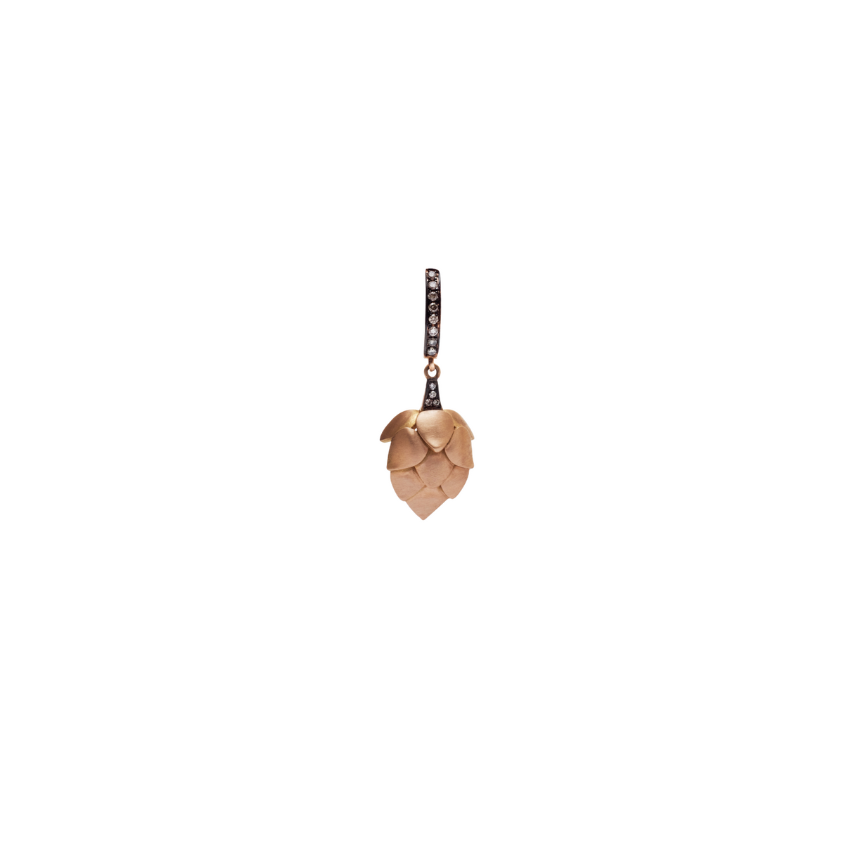 Gold Artichoke Earring - Jahel Joaillier