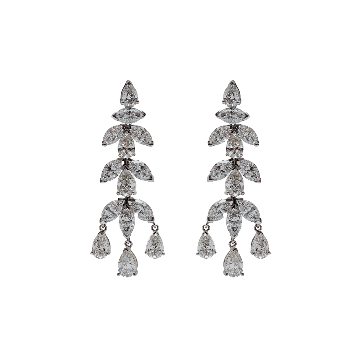 Bridal Drops Earrings - Jahel Joaillier