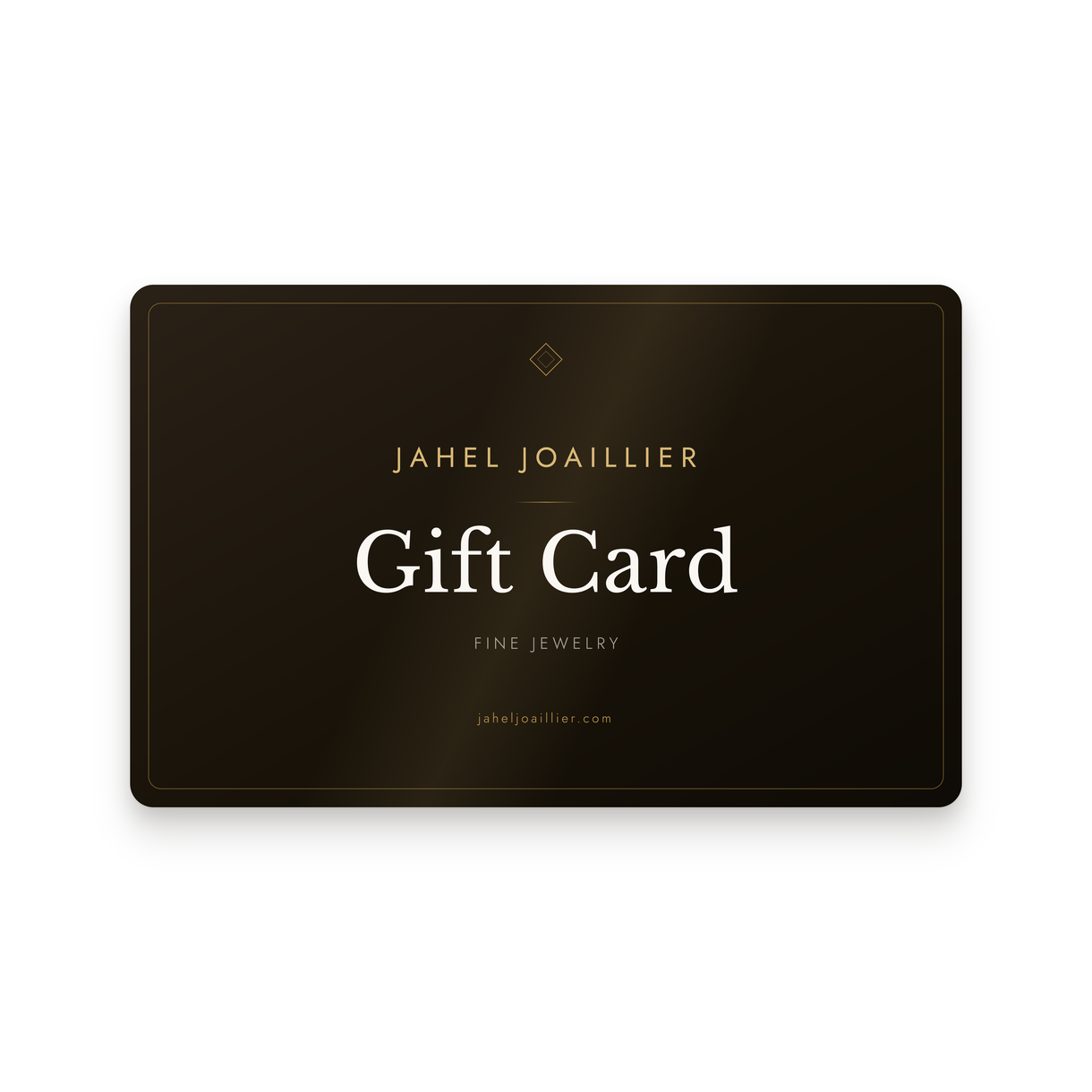 Jahel Joaillier fine jewelry gift card