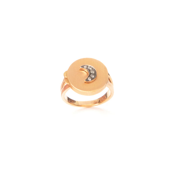 Locket Moon Ring - Jahel Joaillier