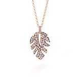 Leaf Pendant - Jahel Joaillier