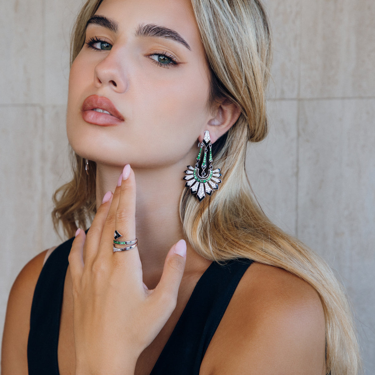 Amerindien Earrings - Jahel Joaillier