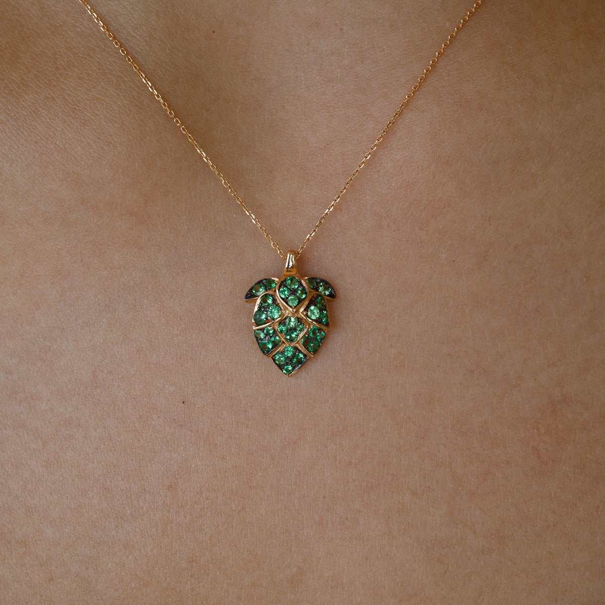 Mini Artichoke Pendant - Jahel Joaillier