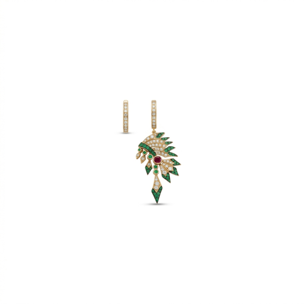 Small Indian Earring - Jahel Joaillier