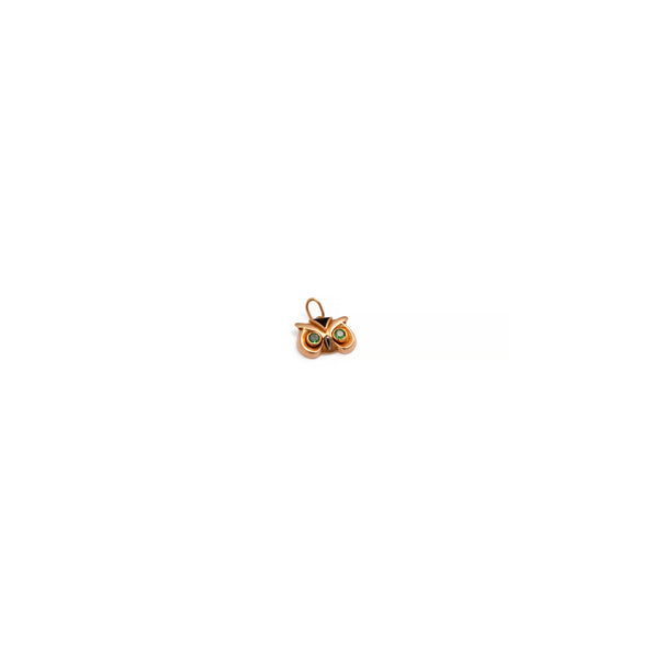 Mini Owl Pendant - Jahel Joaillier