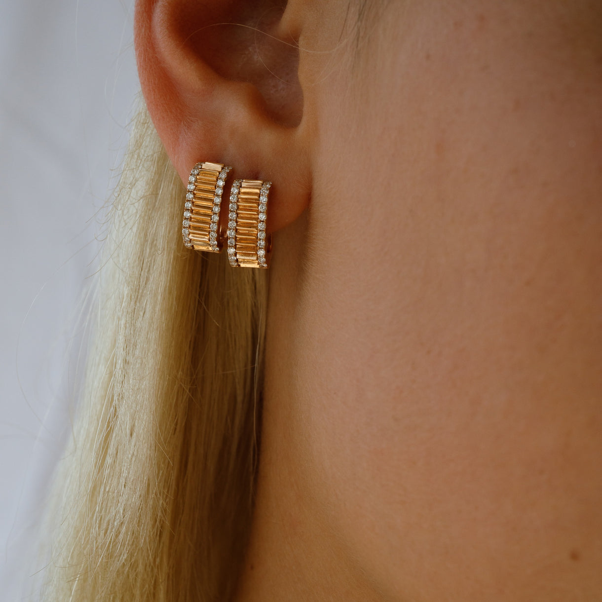 Striée Earrings - Jahel Joaillier