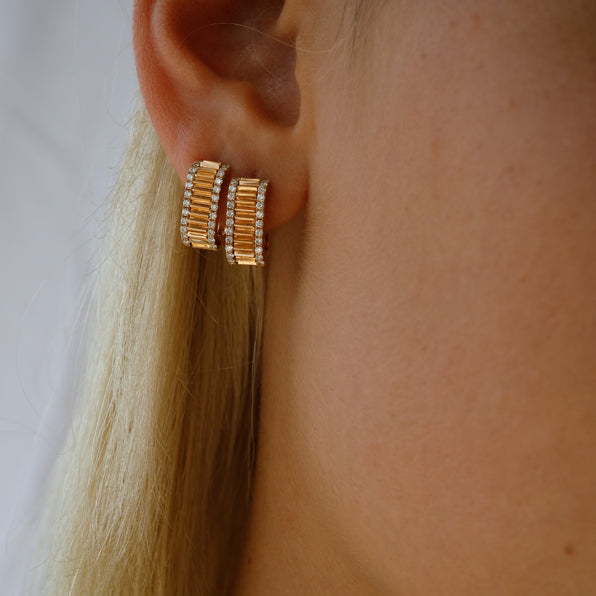 Striée Earrings - Jahel Joaillier