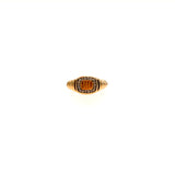 Pinky Striée Sharp Ring - Jahel Joaillier