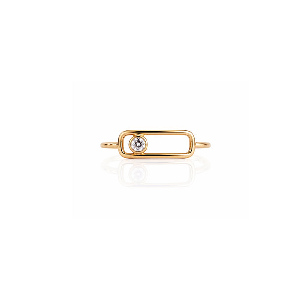 Sharp Wire Ring - Jahel Joaillier