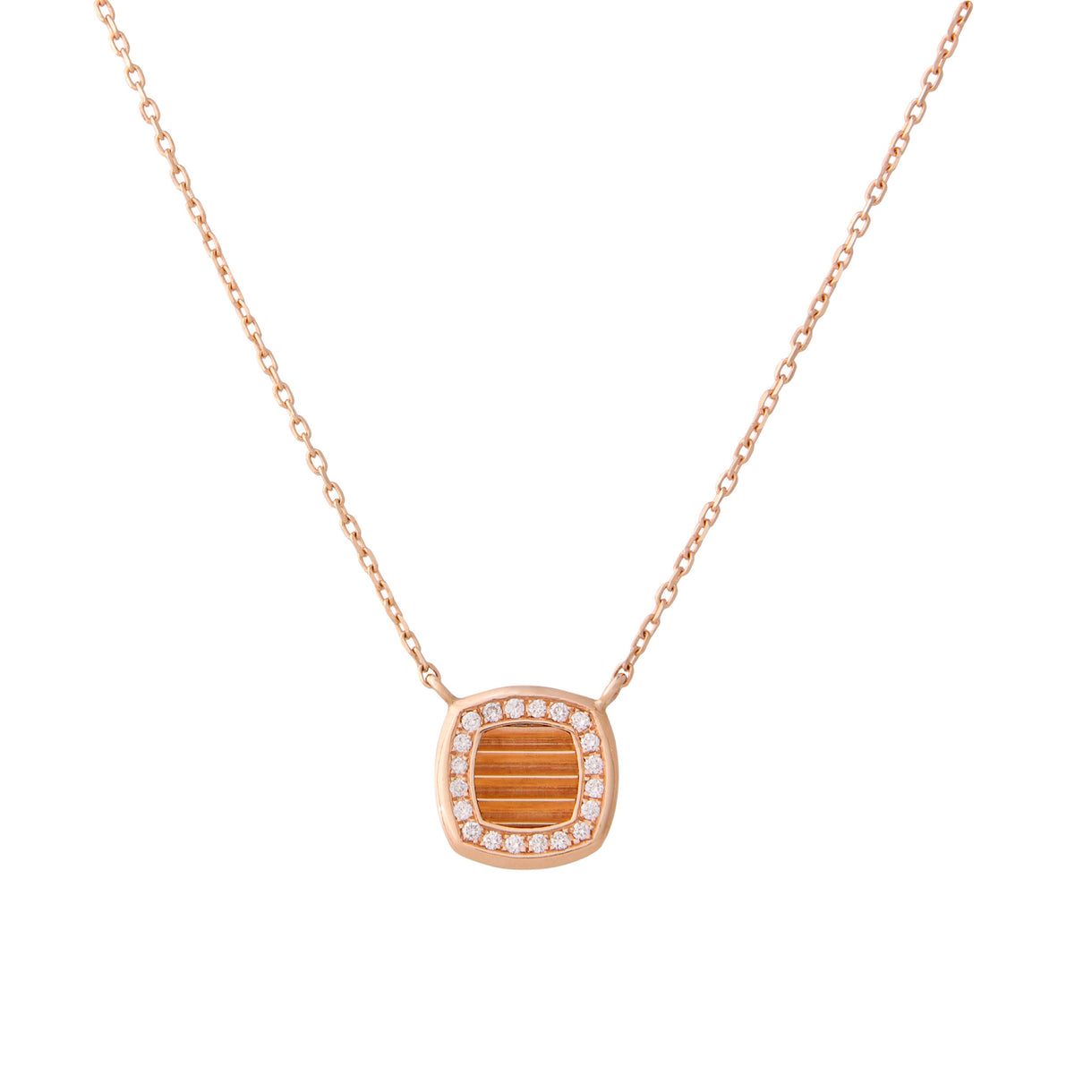 Edgy Striée Necklace - Jahel Joaillier