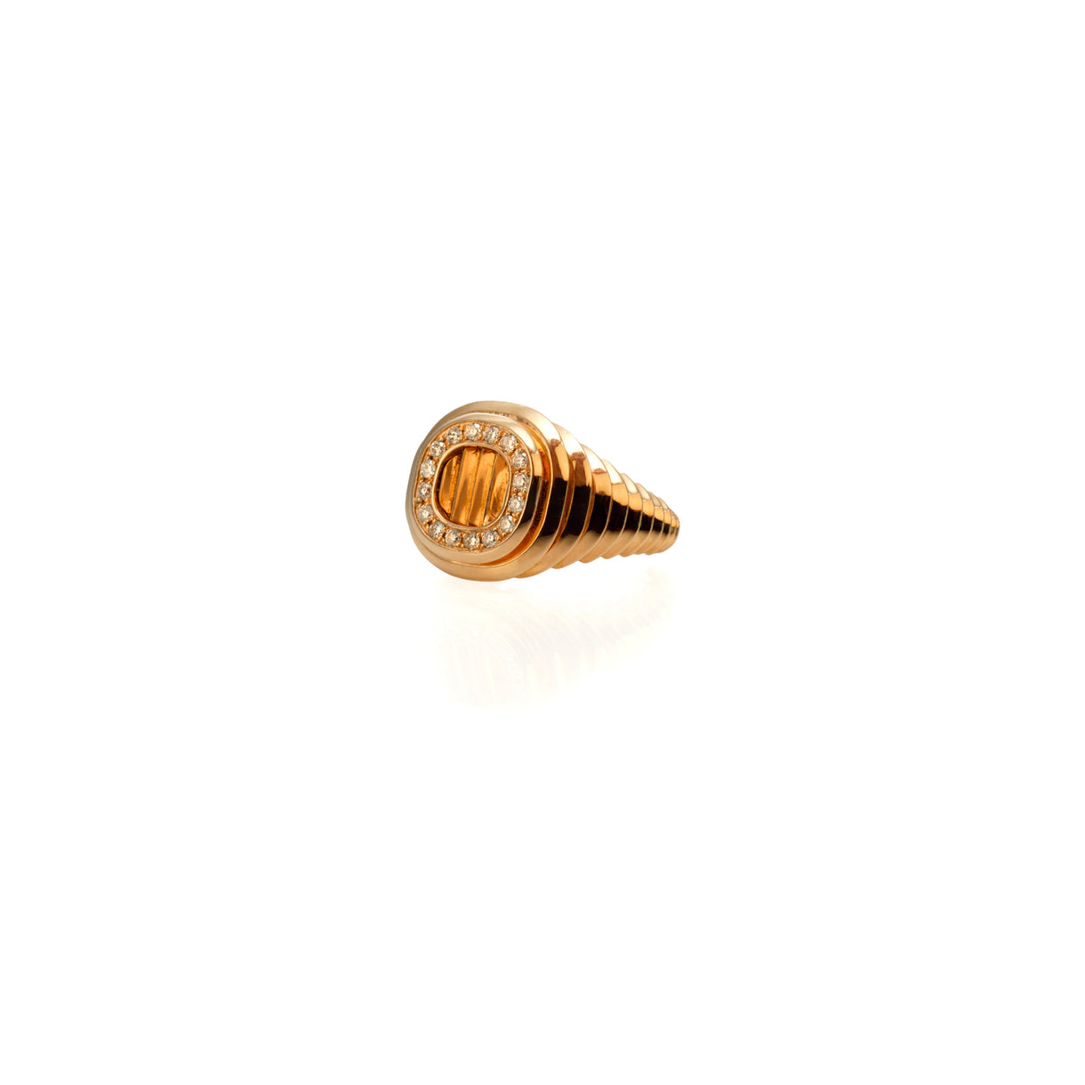 Striée Edgy Big Ring - Jahel Joaillier