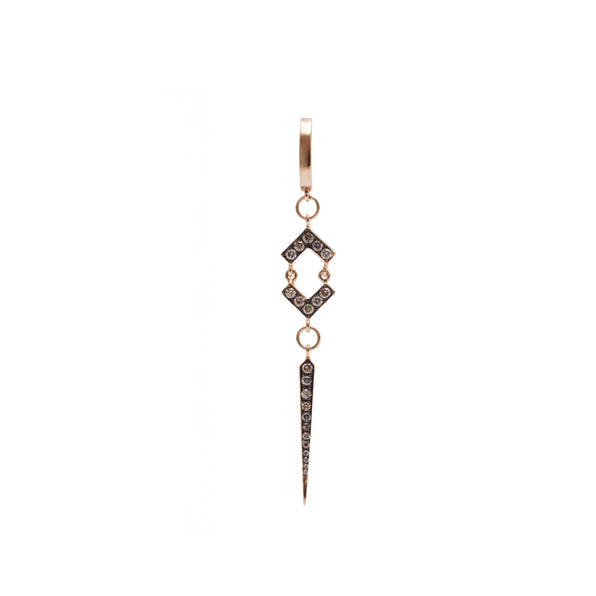 Double Vee Drop Earring - Jahel Joaillier