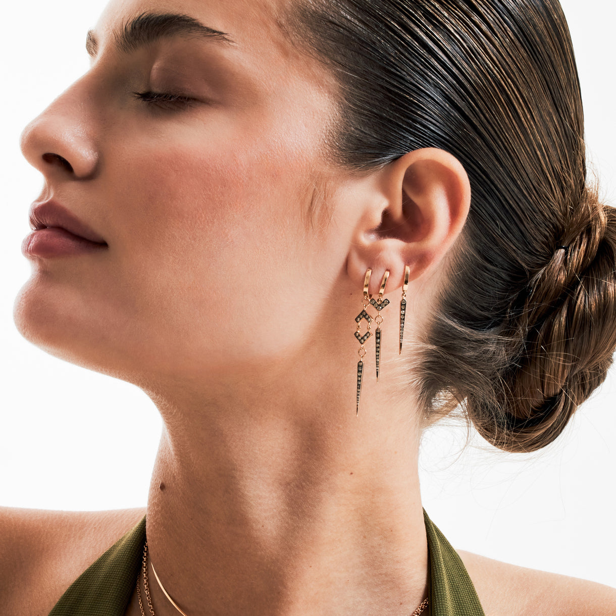 Spike Drop Earring - Jahel Joaillier