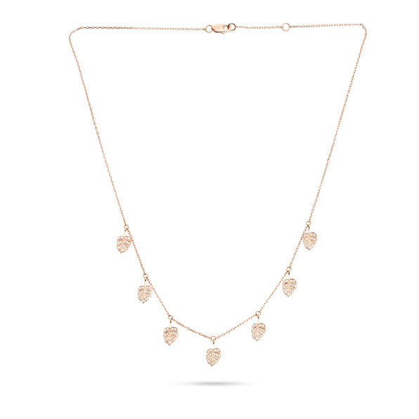 7 Leaf Necklace - Jahel Joaillier