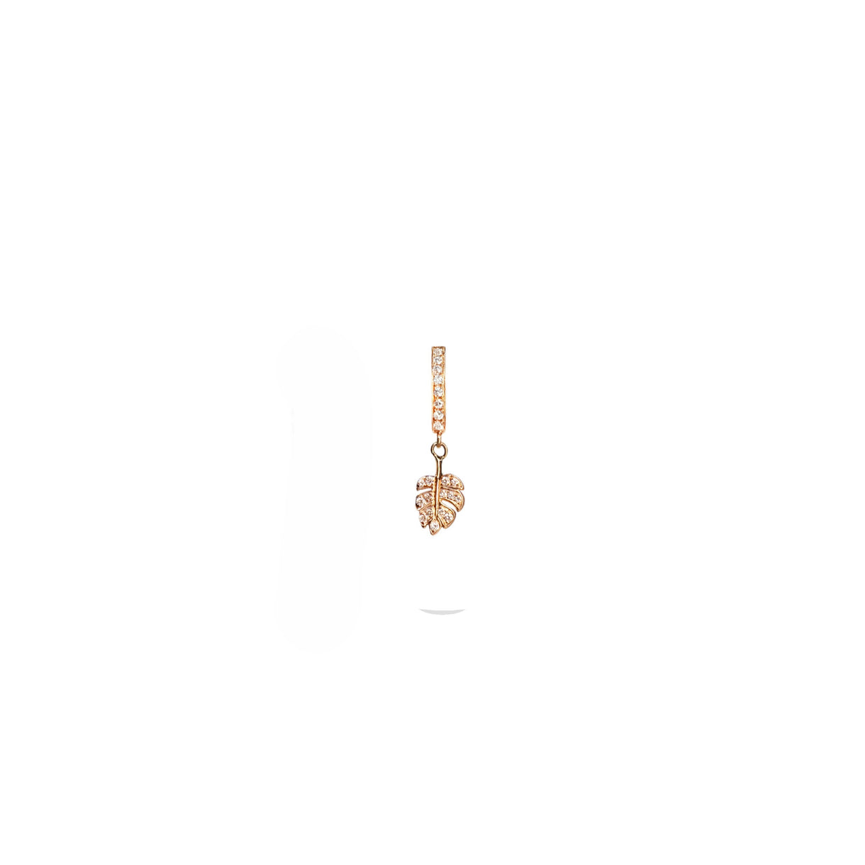 Mini Leaf Earring - Jahel Joaillier