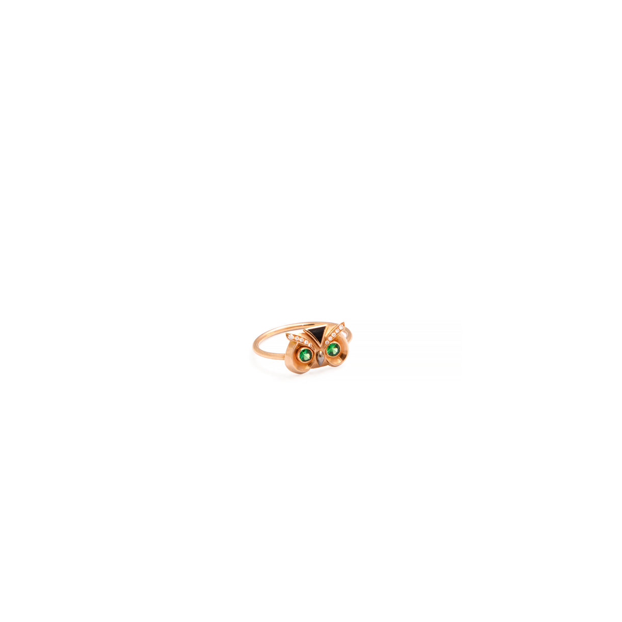 Pinky Owl Mini Ring - Jahel Joaillier