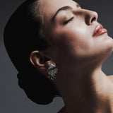 Emerald Meduse Earrings - Jahel Joaillier