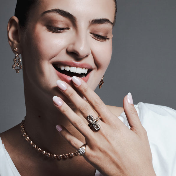 Open Shield Art Deco Ring - Jahel Joaillier