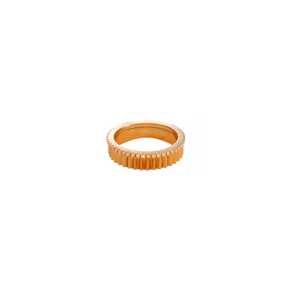 Ring Striée Band - Jahel Joaillier