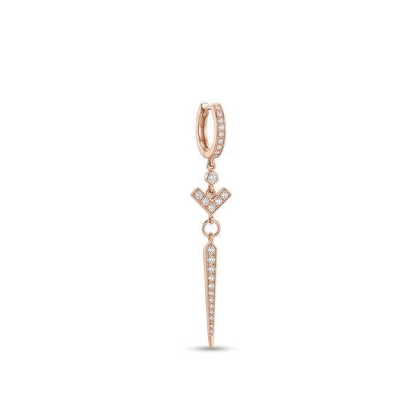 Vee Drop Earring - Jahel Joaillier